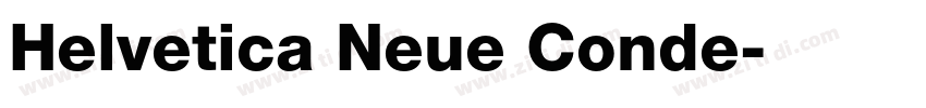 Helvetica Neue Conde字体转换 Helvetica Neue Conde字体转换